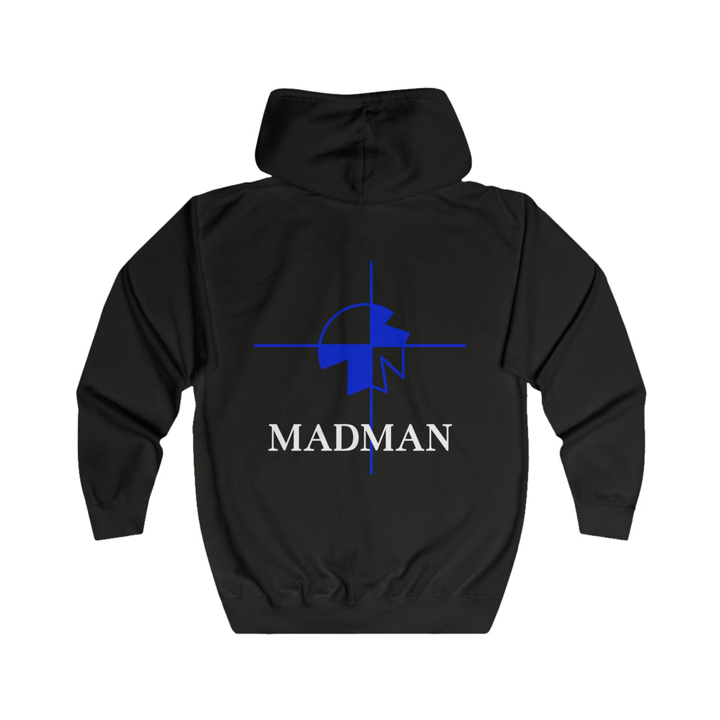 Full Zip Hoodie — 'MADMAN'